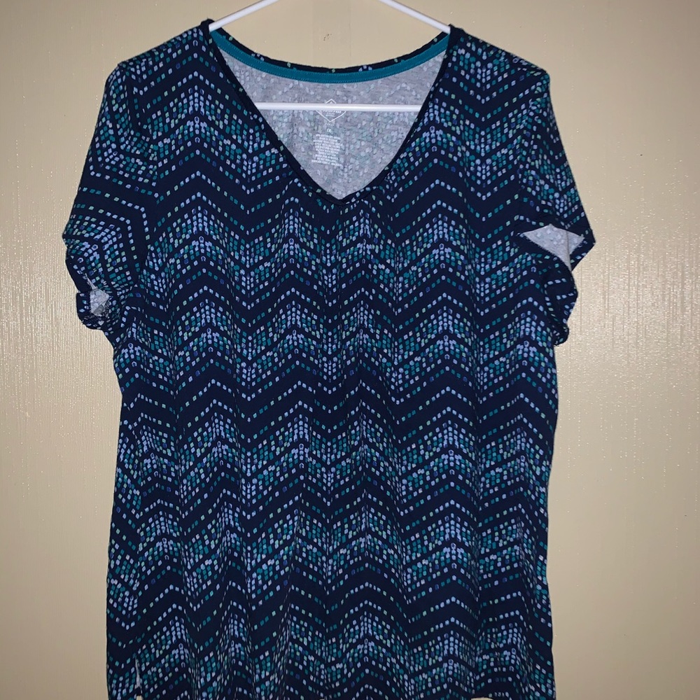 Woman’s Blouse soft 1xl multi color